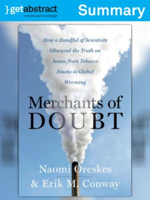 cover image of Merchants of Doubt (Summary)
